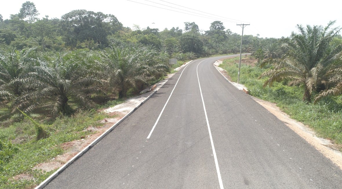 Bitumen surfacing of 10km road from Saabo Junction to Nkyesa
