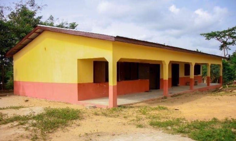 2 Unit KG Classroom Block at Adukrom