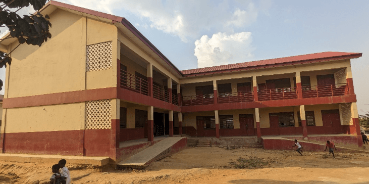 Construction of 2-Storey 6-Unit Classroom Block at Dompoase M/A Basic School