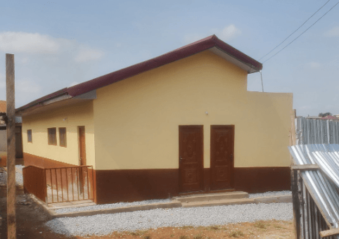 Construction of Sanitation Facility at Dompoase M/A JHS B