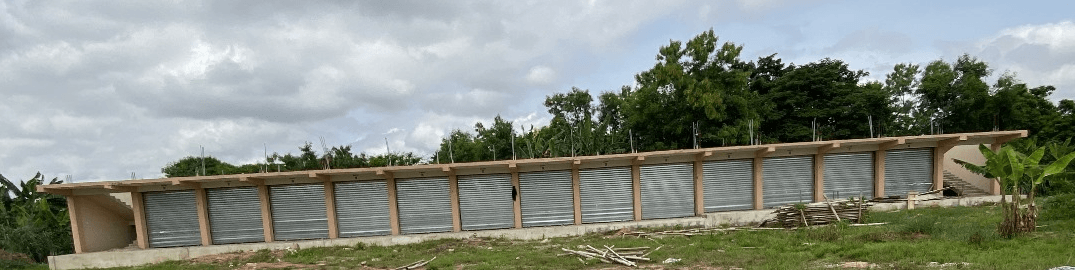 Construction of 1No. 13-Unit Lockable Stores with Sanitary Facility at Kyirapatre Lorry Terminal