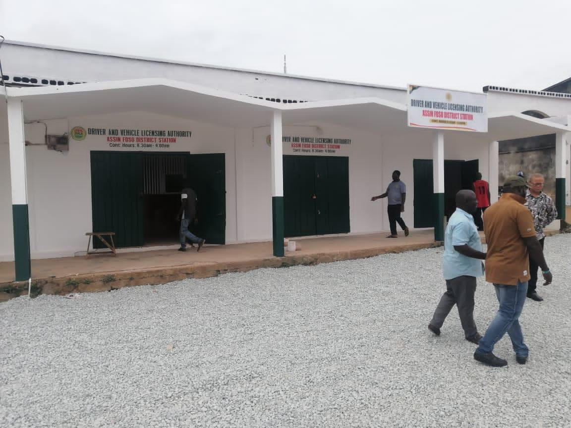 Renovation of DVLA office at Assin Foso