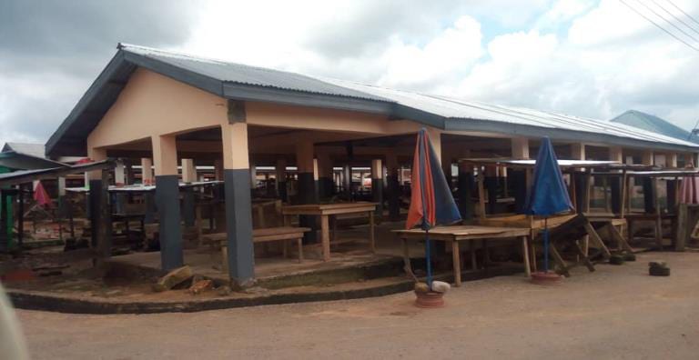 Construction of 1No.Open Market Shed at Assin Foso Town Market