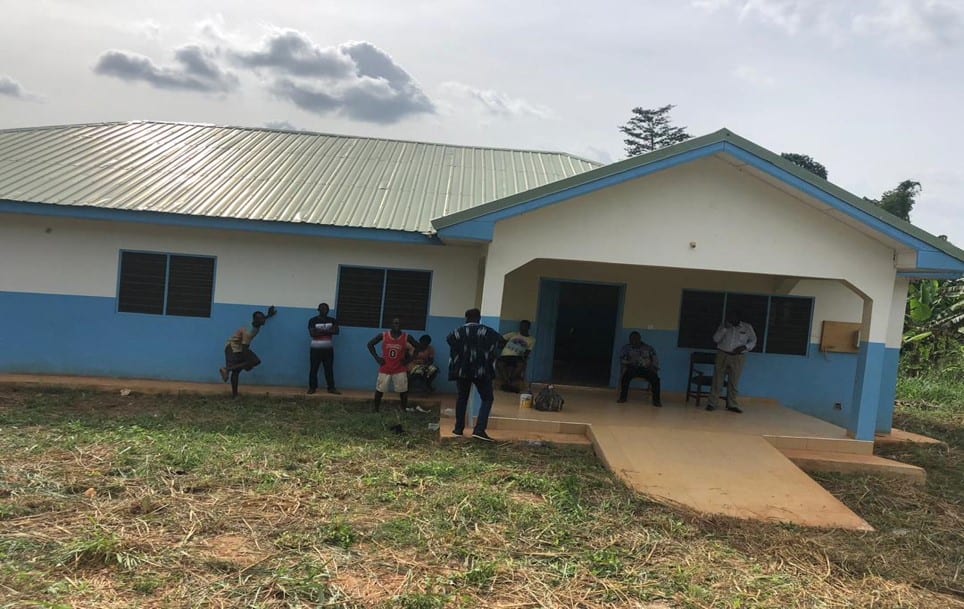Construction of Clinic at Mensahkrom