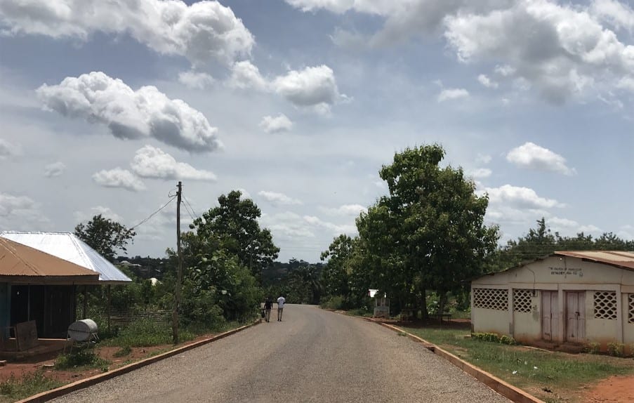 Tarring of Lodge Townships -Goaso