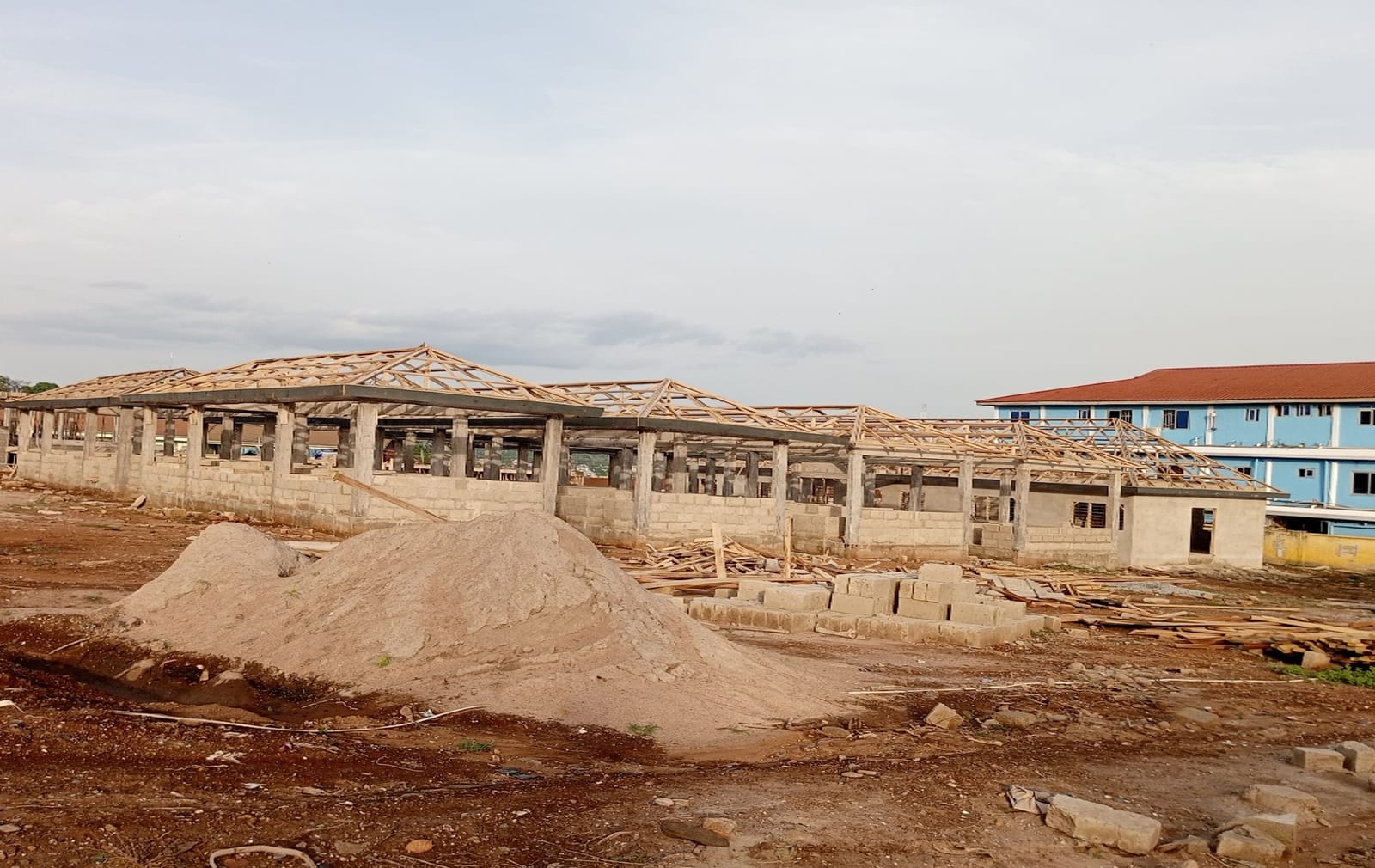 Construction of 1 No. 2 Storey 28 and 40 Unit Lockable Stores at Goaso