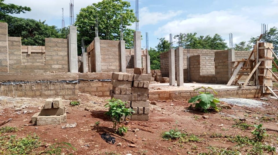 Construction of MCE's Residence at Goaso