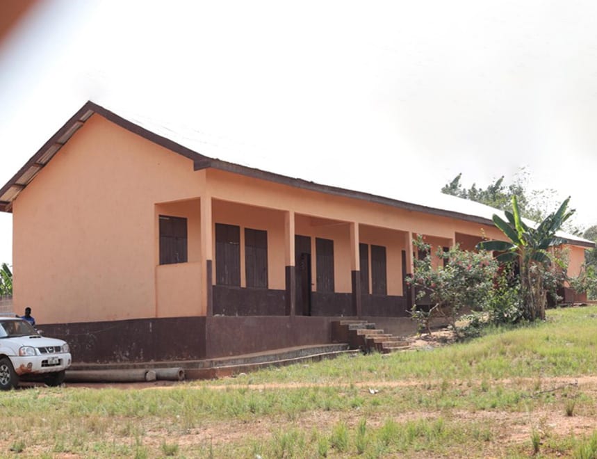 Construction of 1No. 3 unit Classroom block at Kwadoma