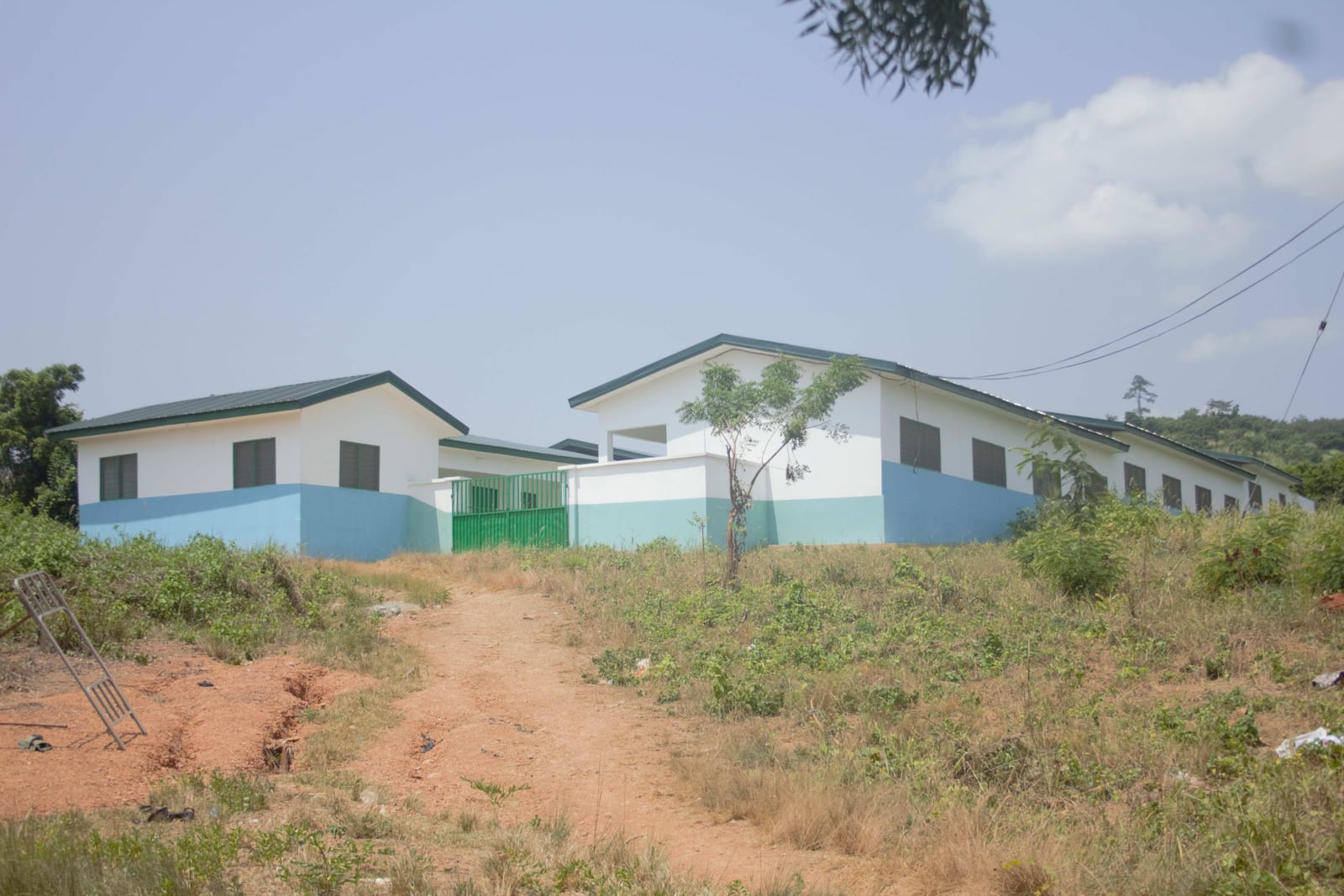 Boys' Dormitory Block at Akwamuman SHS