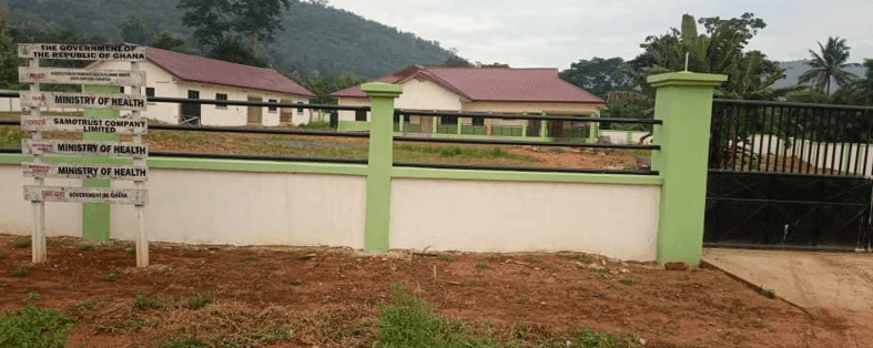 Community CHPS Center with Nurses Quarters at Kwanyarko