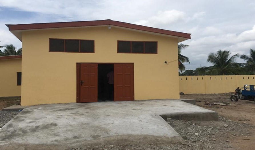 Renovation of Slaughter House at Atimpoku