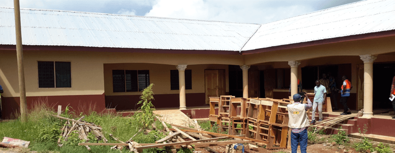 Construction of 1No. 3 Unit Classroom Block with Ancillary facilities at Donkorkrom