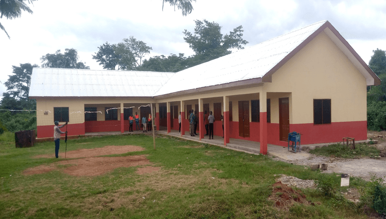 Construction of 1No. 3-Unit Classroom Block with Ancillary facilities at Kojokrom