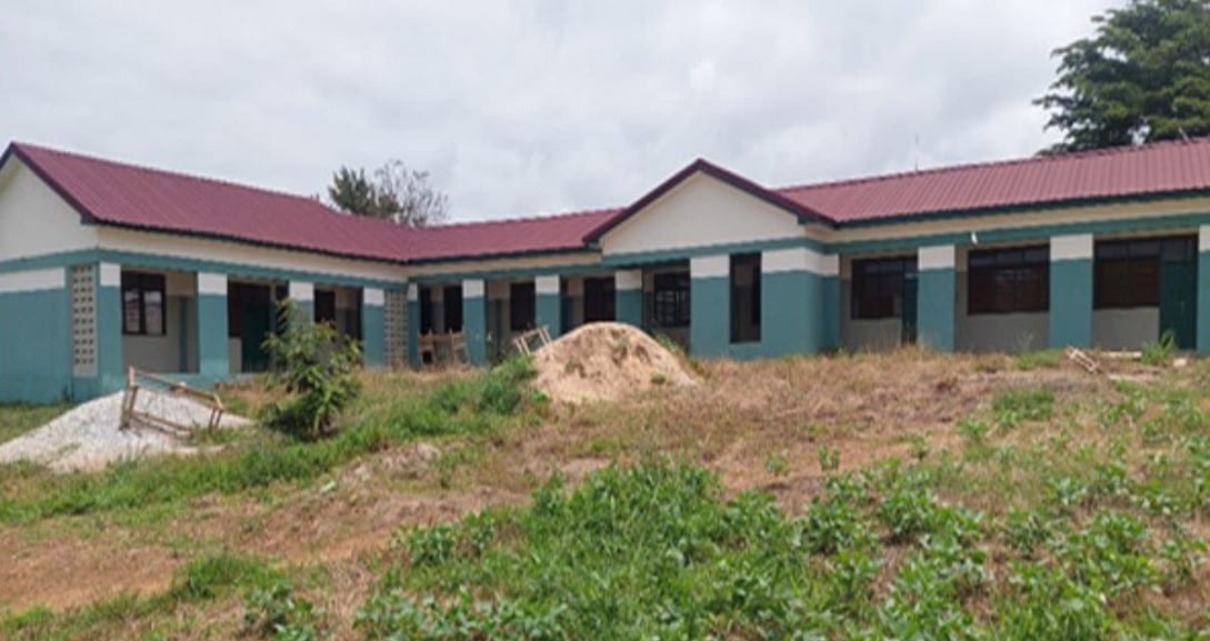 1No. 6-Unit Classroom Block with Ancillary Facilities at Hwidiem SHS