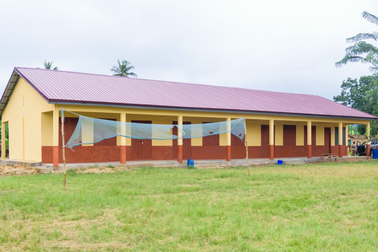 1No. 3-Unit Classroom Block at Akim Mampong D/A Primary School