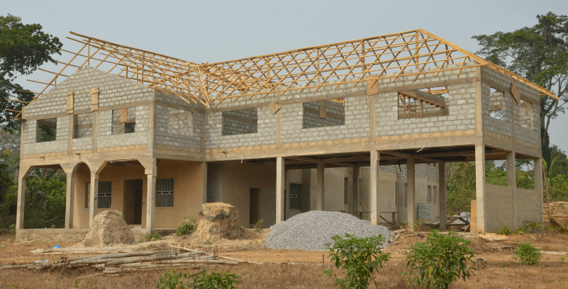 Construction of 1No. 2-Storey Office Accommodation for District Fire Station at Kwabeng
