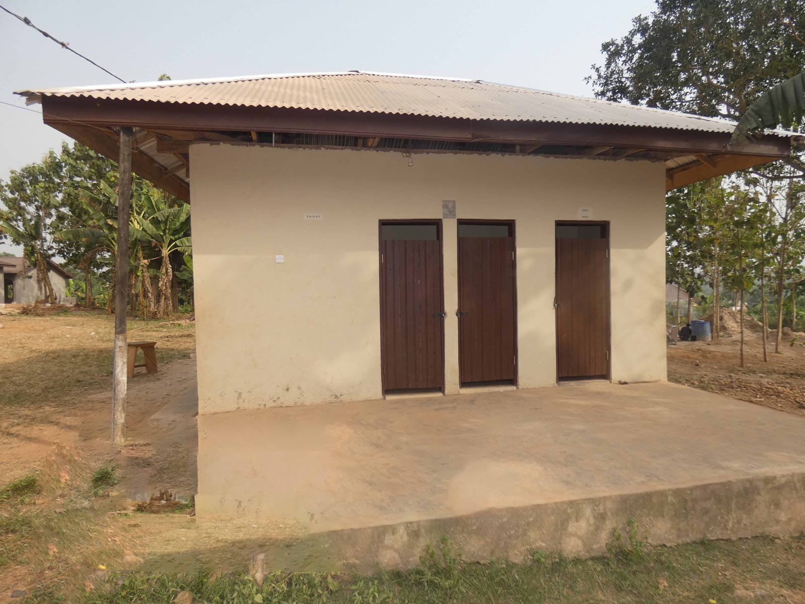 Construction of Water Closet Toilet Facility at Foase Kobiriso D/A School