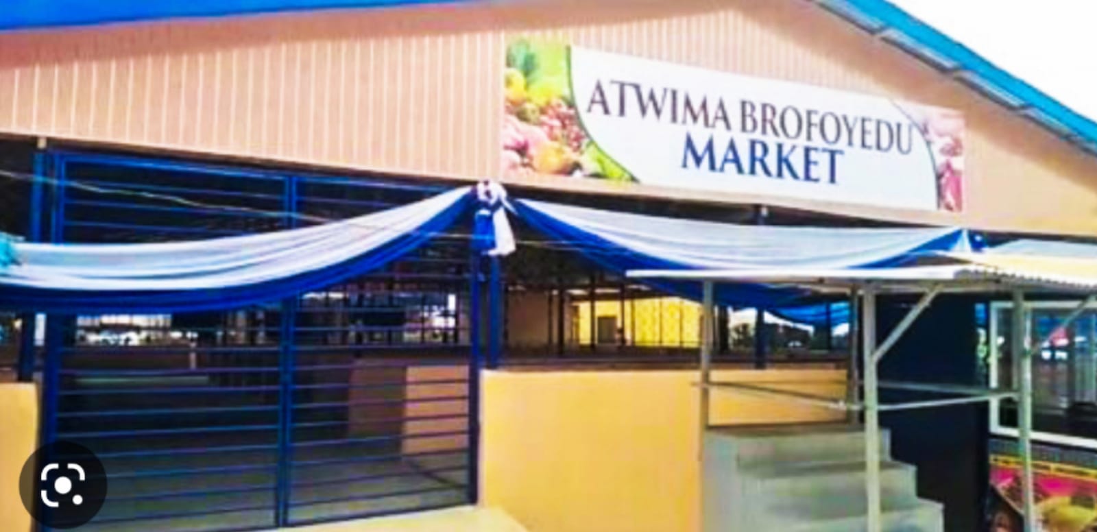 Construction of Brofoyedru Market Stalls
