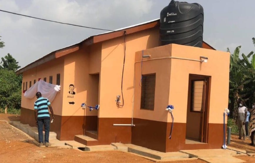 Construction of 10-Seater Water Closet Toilet Facility at Kuffour Camp