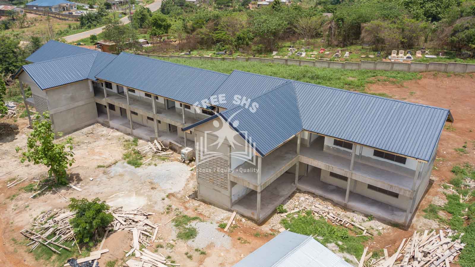 Getfund Emergency School Project at Barekese SHS