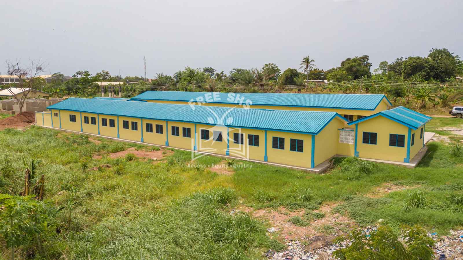 Getfund Emergency School Project at Osei Tutu SHS