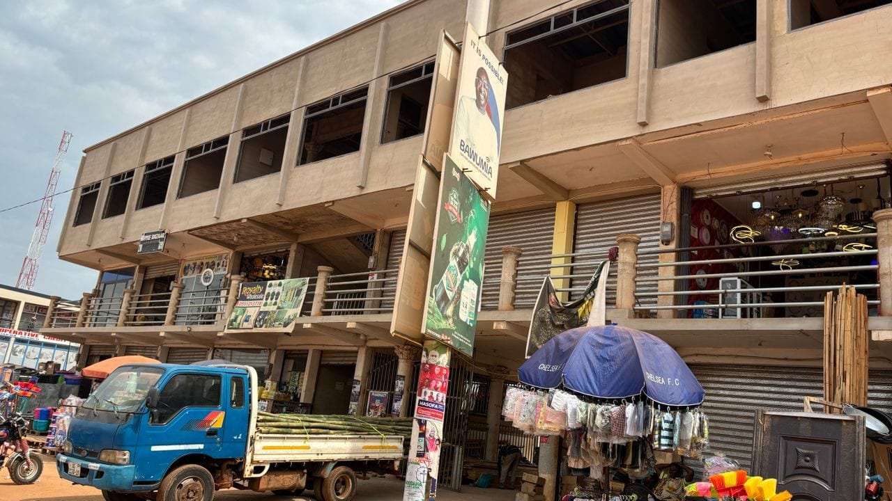 Construction of Market Stores, Bar, Restaurant, Office and Conference Room at Abuakwa