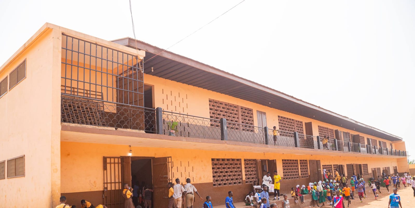 Rehabilitation of 2-Storey 12-Unit Classroom Block at Kwame Nkrumah Cluster of Schools