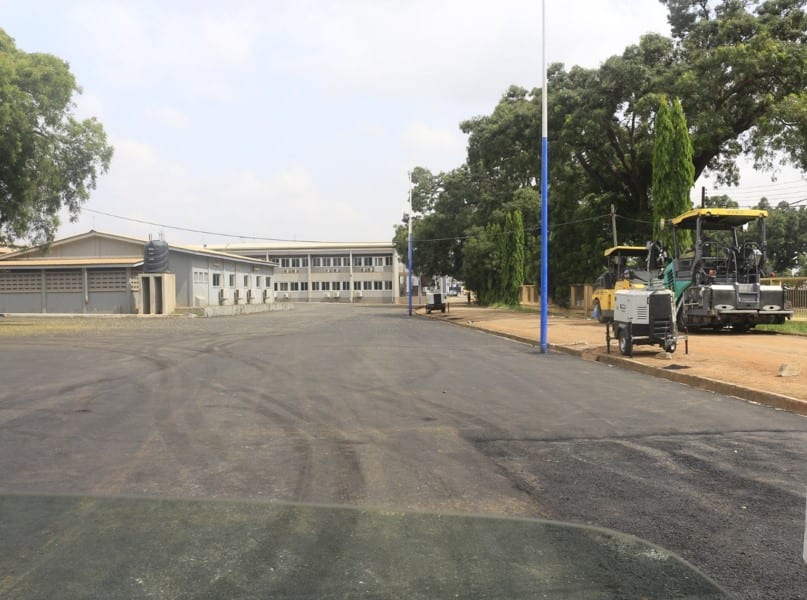 Asphalt Overlay within 37 Military Hospital  Roads, Kanda