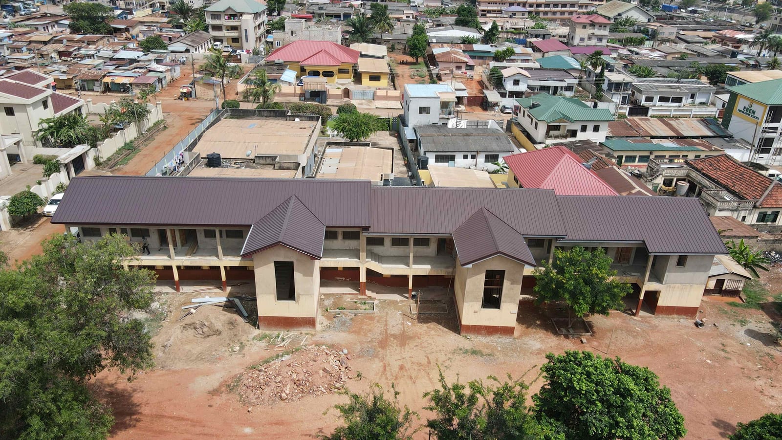 Construction of 12-Unit Classroom Block with Ancillary Facilities at Abelemkpe