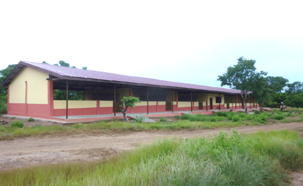6-Unit Pavilion Classroom Block with Office and Store at Agborlekame