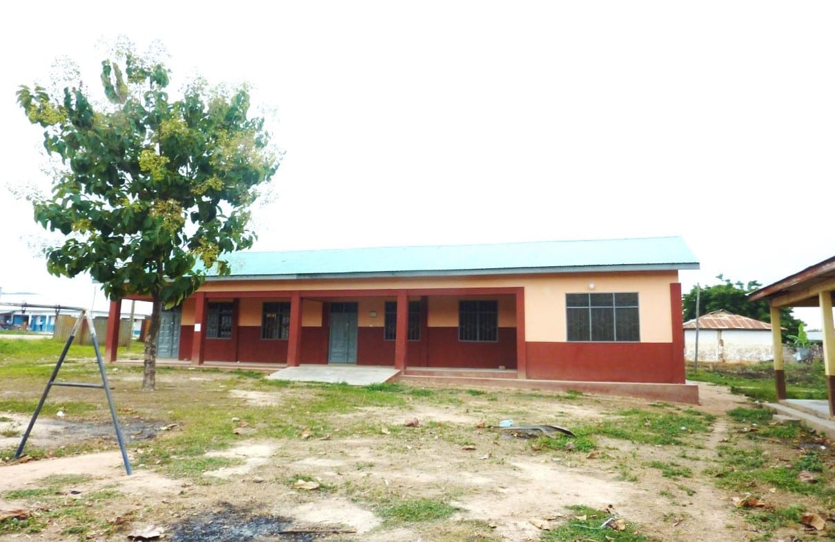 2-Unit KG Classroom Block with Office and Store at Ahenkro Presby Primary School