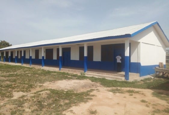 Cladding of 5-Unit Pavilion Classroom to Boys Dormitory at Bandaman SHTS