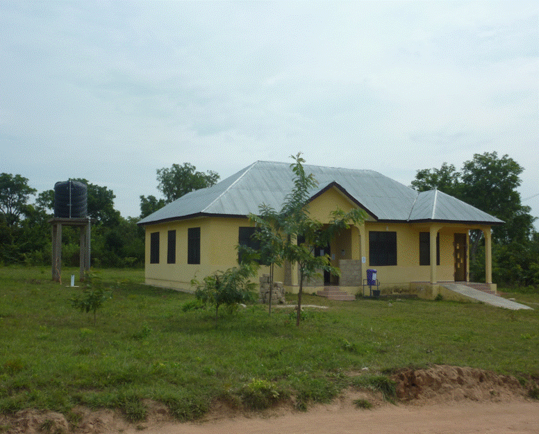 Completion of CHPS Compound with Mechanized Borehole at Sanwa
