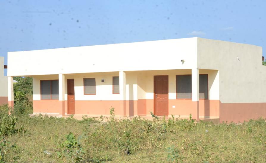 Construction of District Fire Station With 2No. 1-Bedroom Semi-Detached Bungalow at Ahenkro