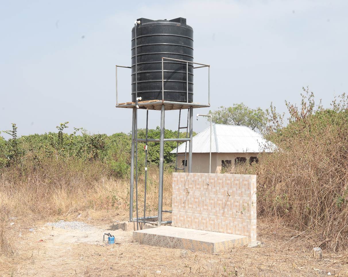 Drilling of 1No. Borehole with Metal Stand at Kanka