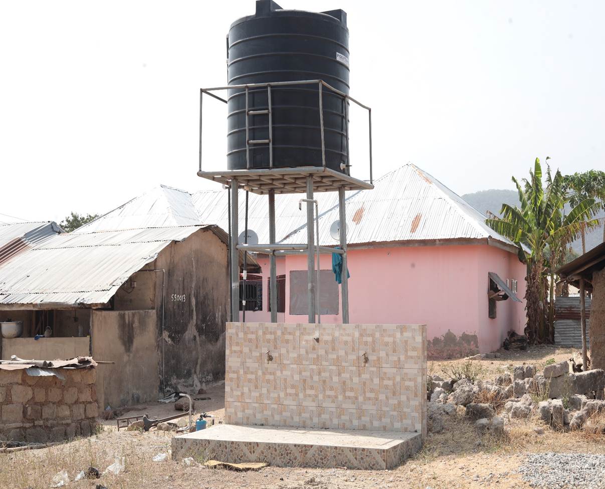 Drilling of 1No. Borehole with Metal Stand at Banda Saase