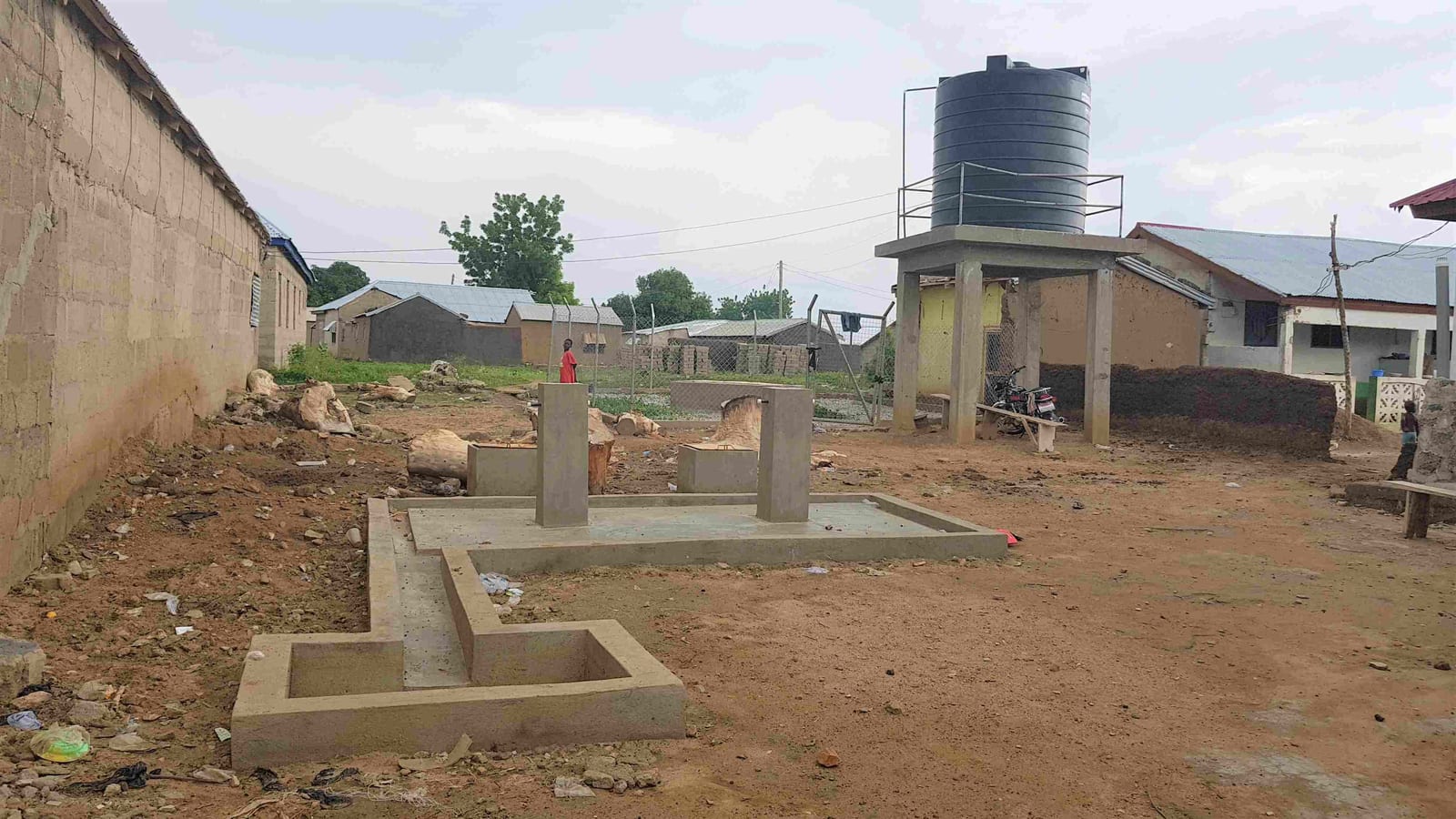 Construction of Mechanized Solar Powered Water System at Azanga
