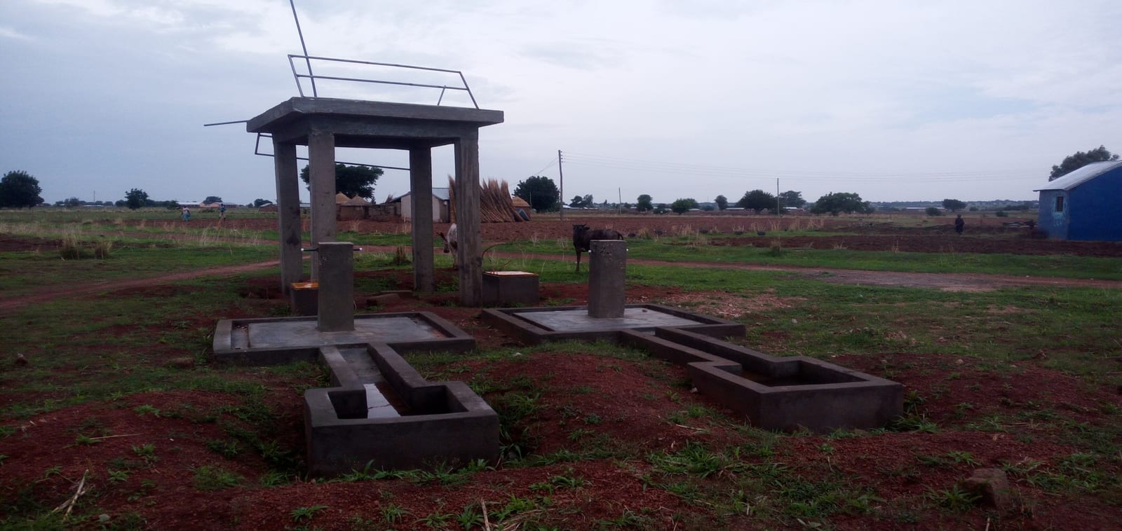 Mechanized Solar Powered Water System at Megogo