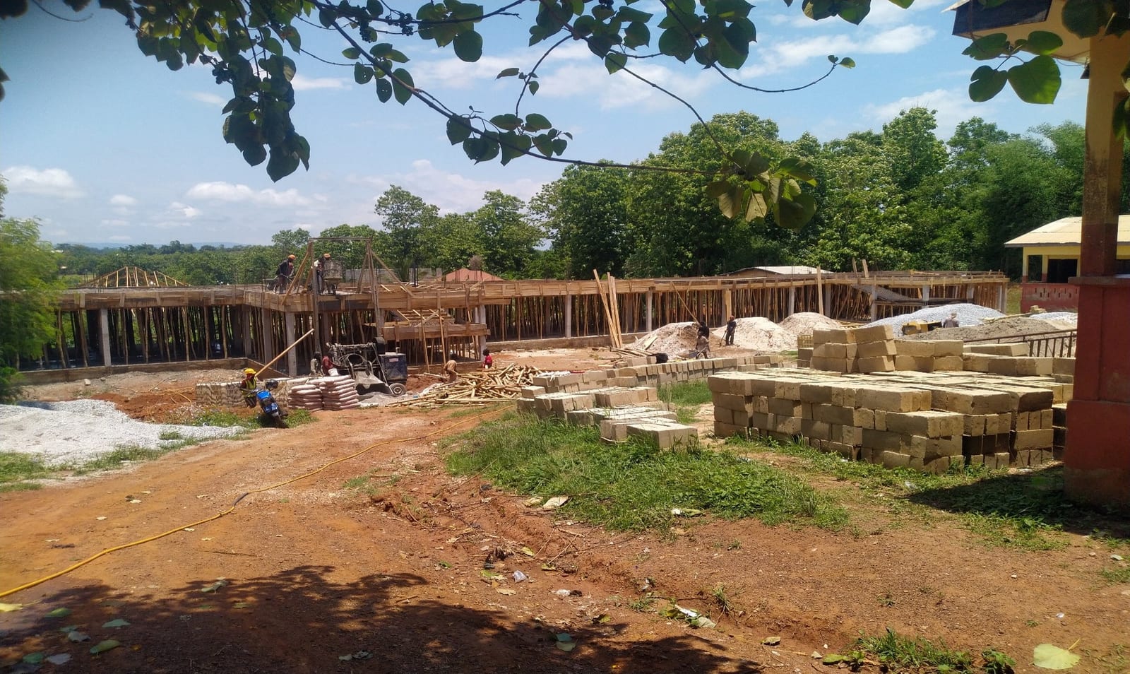 Construction of 1No. 2 Storey 12-Unit Classroom Block Bekwai M/A