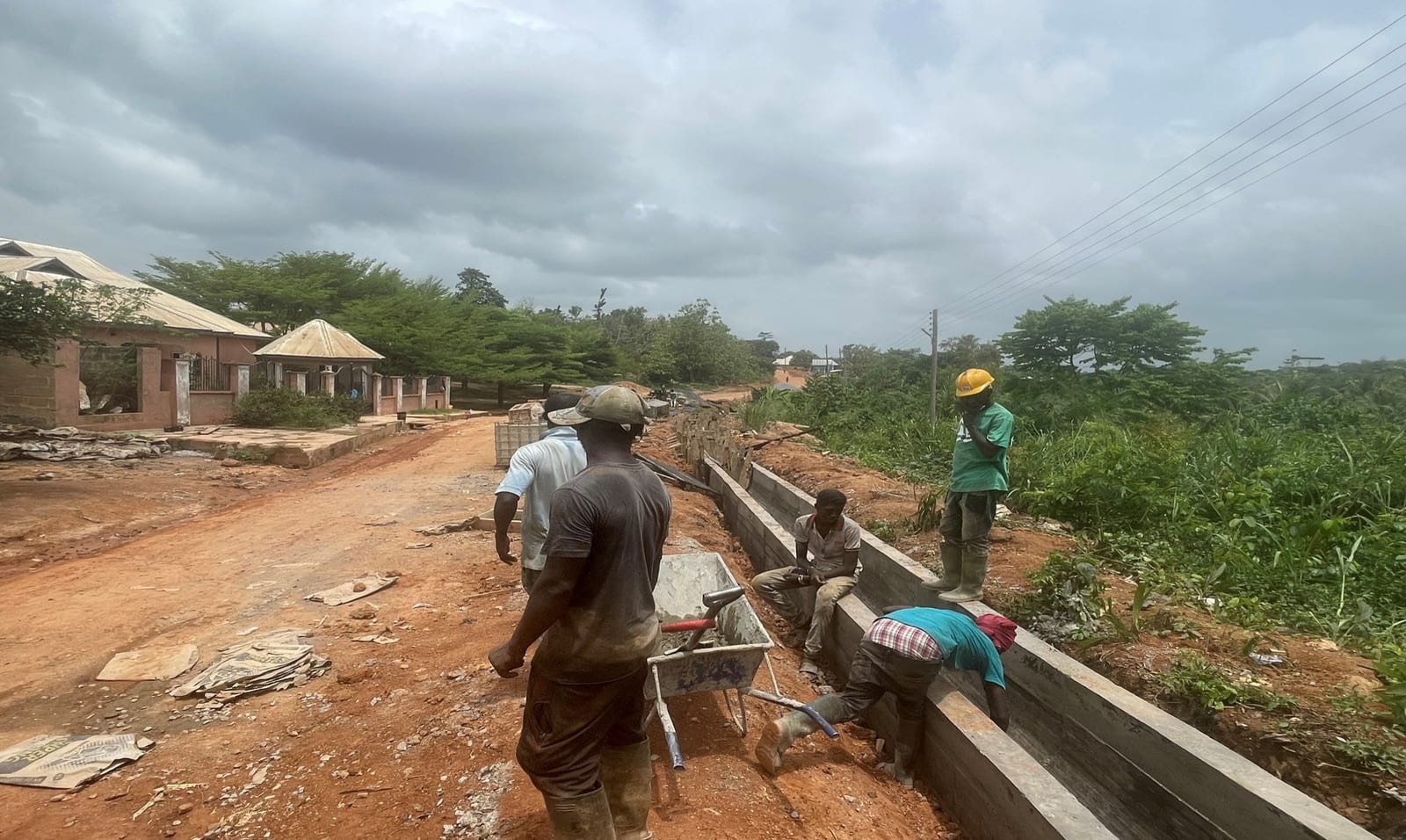 Construction of Bogyaa Besaese- Etwereso Road