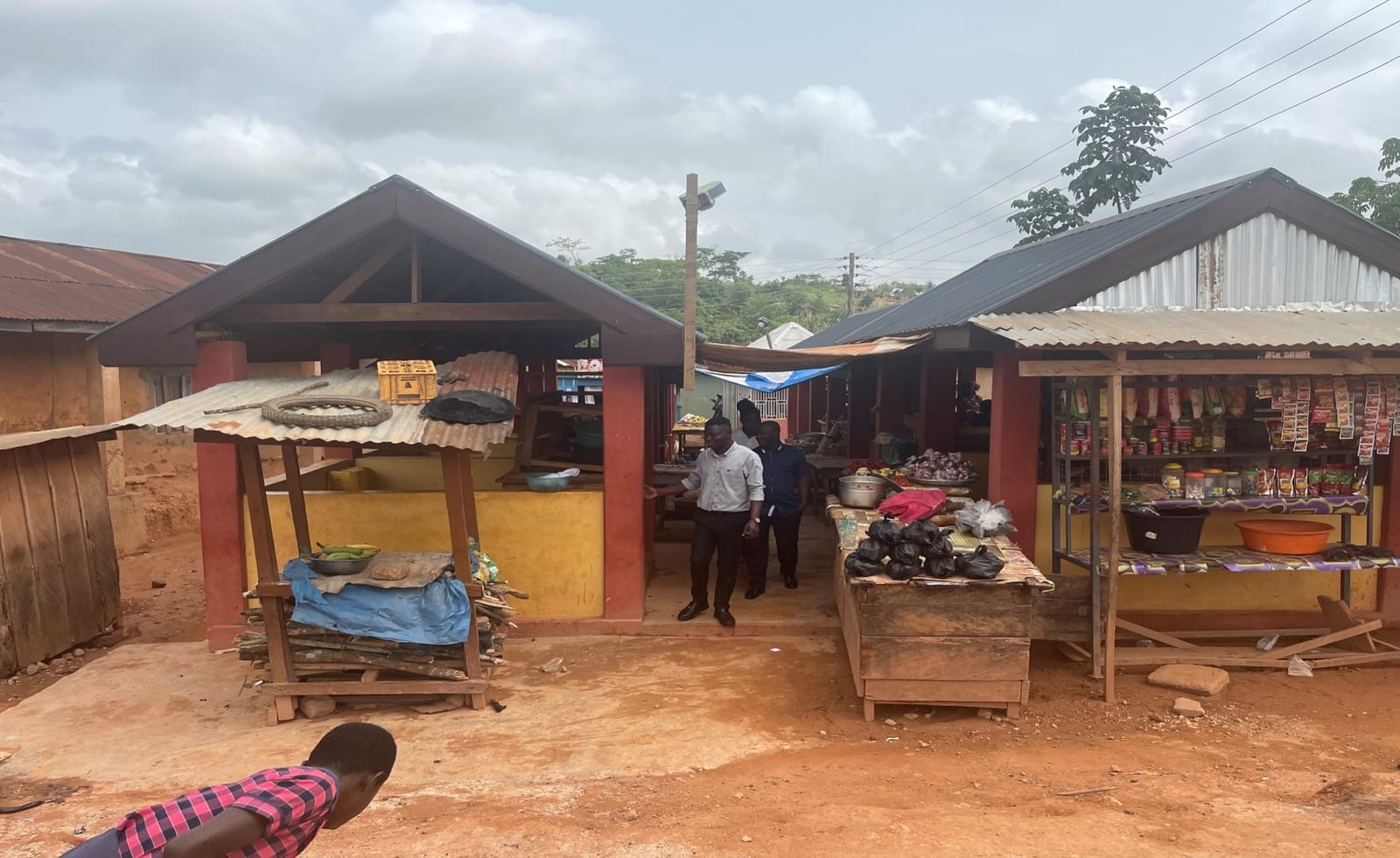 Construction of 1No. 14-Unit Market Stalls at Koniyaw