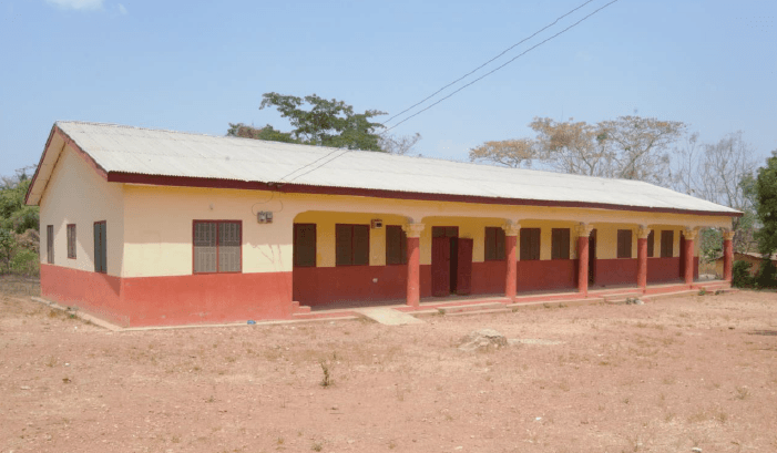 Construction of 1No. 3-unit classroom block at Anyinasu