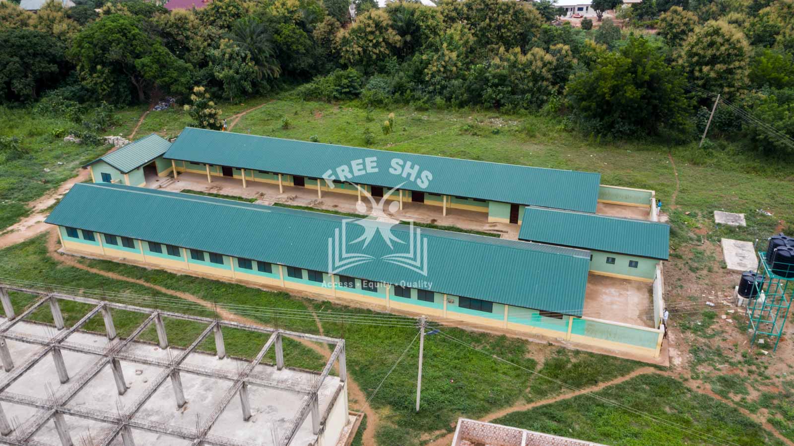 Getfund Emergency School Project at Berekum SHS