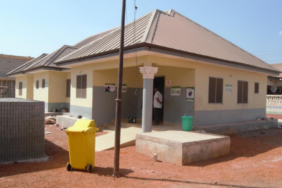 Construction of 1No. Health post at Berekum Thursday market