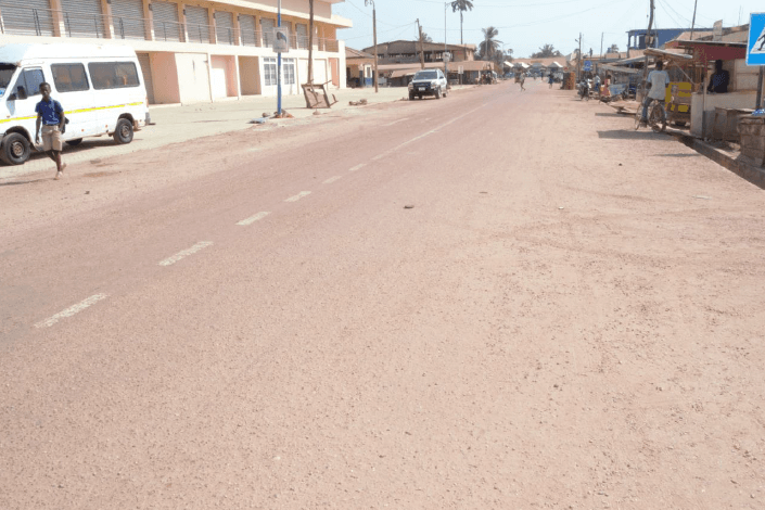 Ghana Secondary Cities Support Programme at Berekum Thursday Market