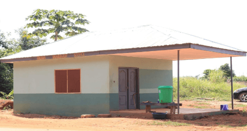 Construction of Ghana Immigration Service at Kato