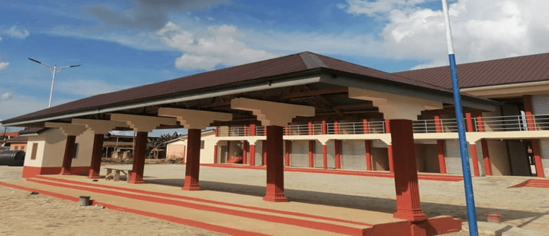 Market and Transport Terminal at Berekum