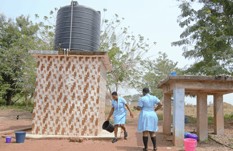 Drilling, Construction and Mechanization of 1No. Borehole with Pump and Supply of 1No. 500Litre Polytank at Jinijini SHS