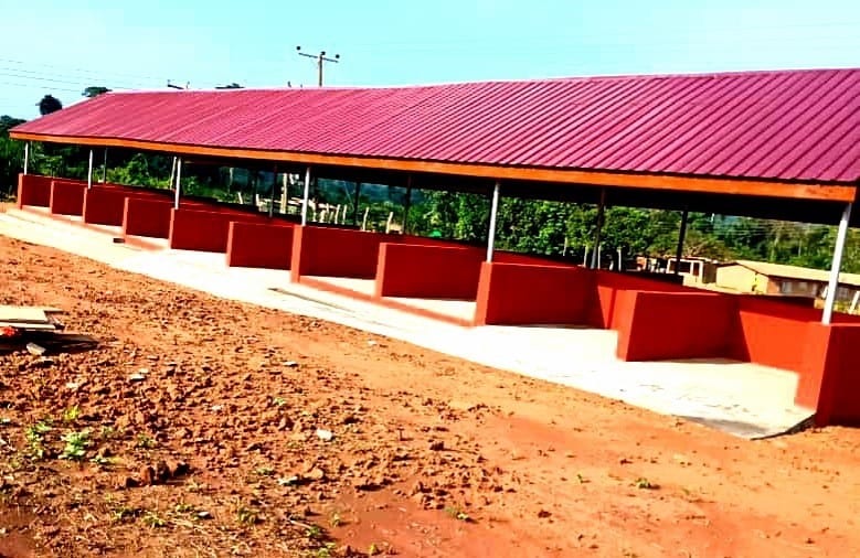 Construction of 1No. 20 Unit Market Sheds with 4-Unit Water Closet Toilet at Bowiri Amanfrom