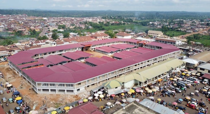 Remodelling and Reconstruction of Market Complex at Akim Oda Main Market